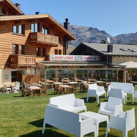 Alpino Lodge Bivio Livigno Eksteriør bilde