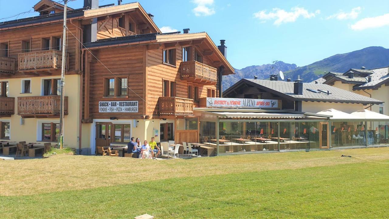 Alpino Lodge Bivio Livigno Eksteriør bilde