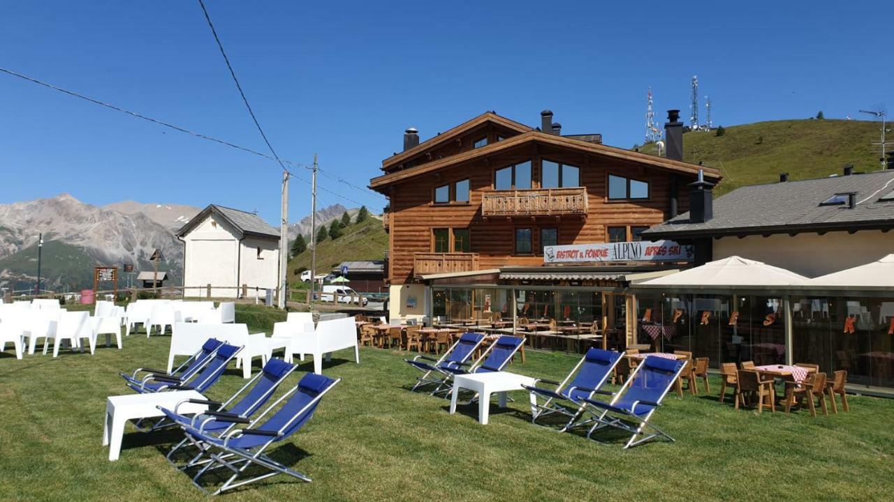 Alpino Lodge Bivio Livigno Eksteriør bilde